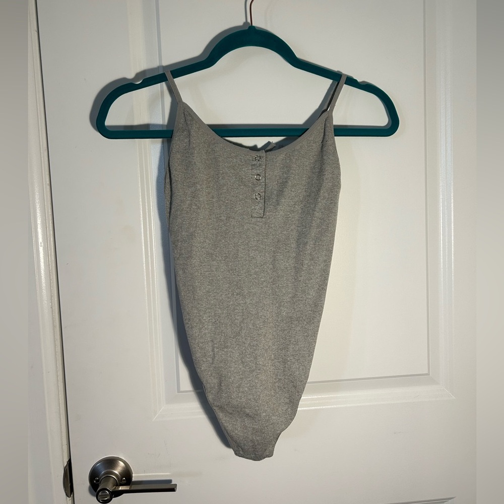 Forever 21 gray body suit size small/medium